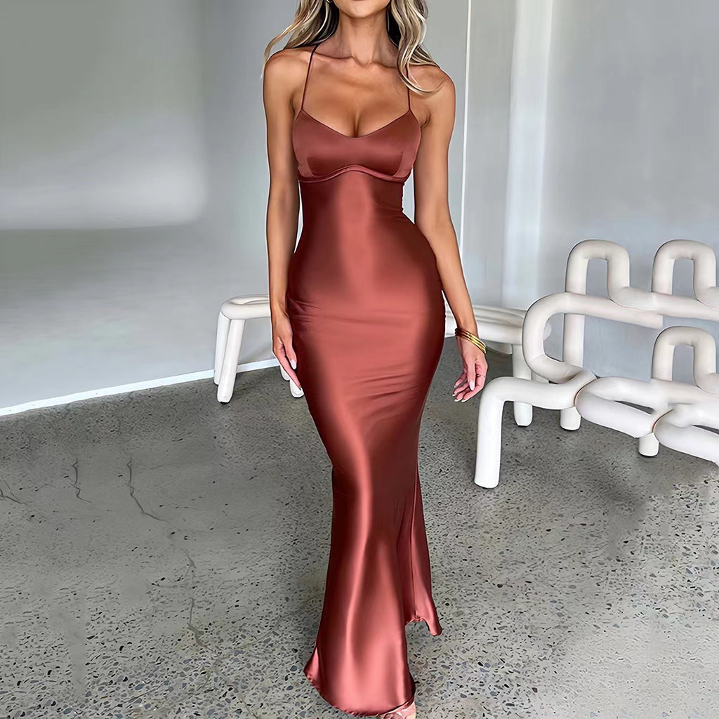 Vestido satin
