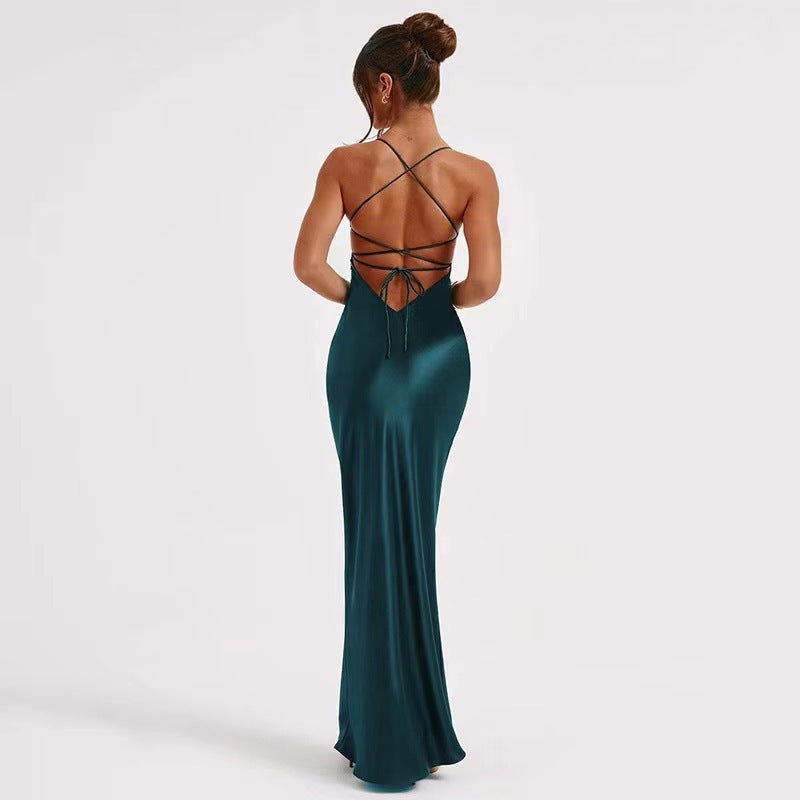 Vestido satin