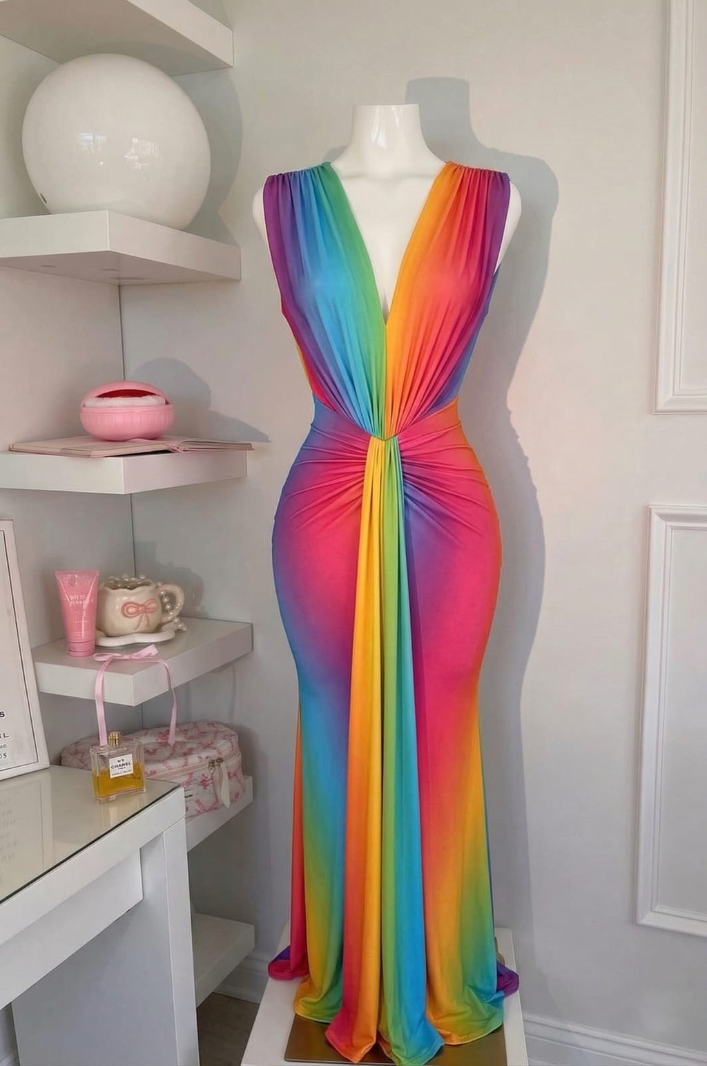 Vestido arcoiris