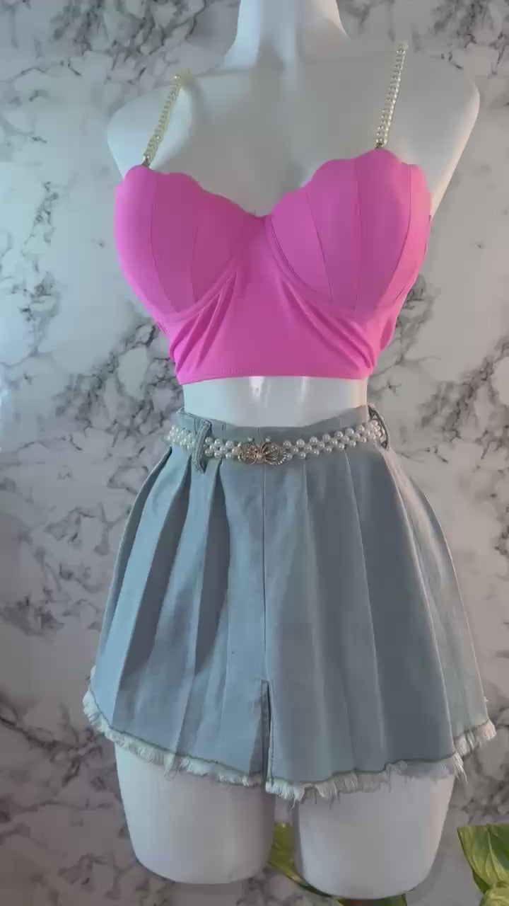 Falda Mezclilla
