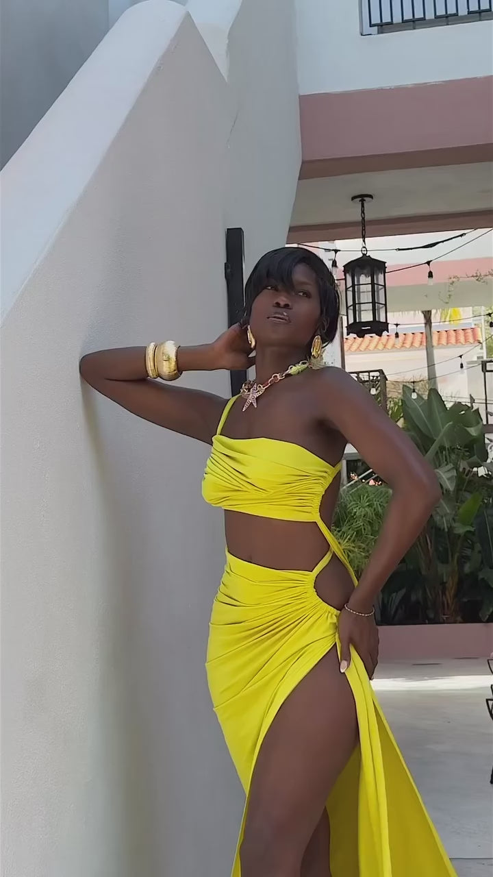 (Set/ vestido)Fucsia