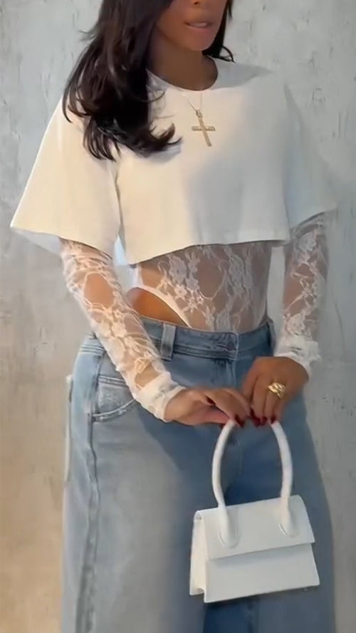 Body y blusa