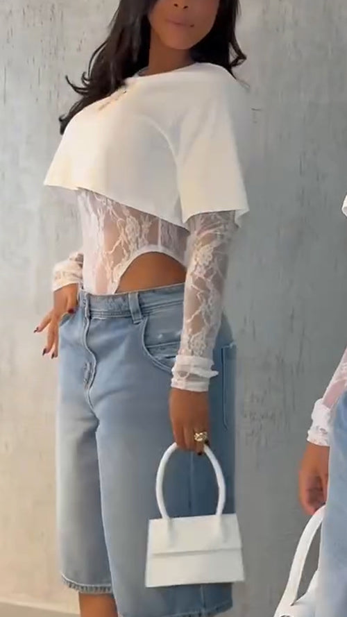 Body y blusa