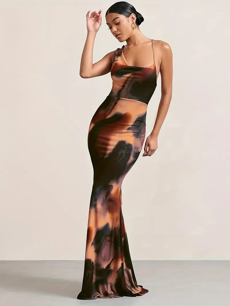 Vestido tie die