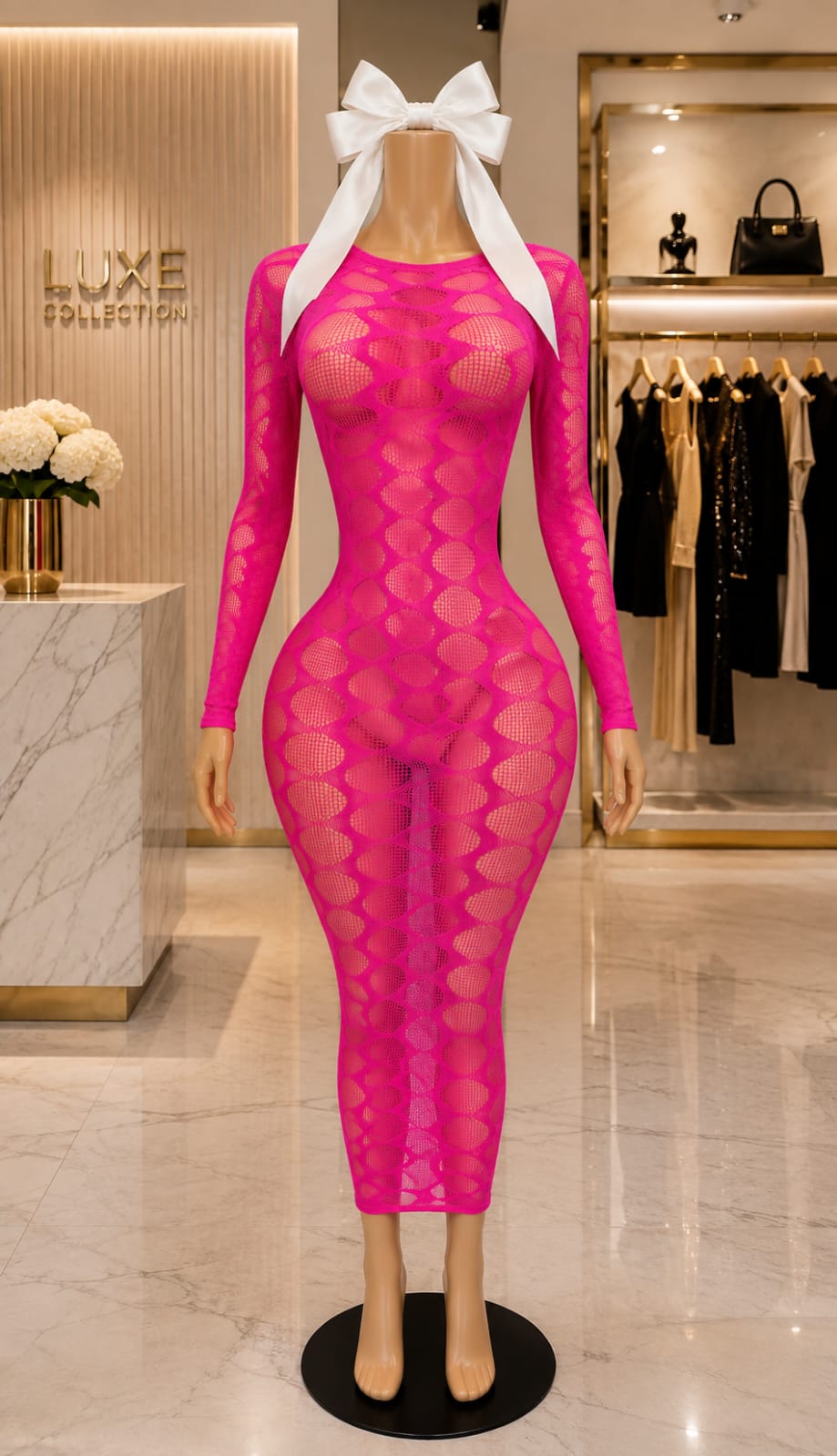 Vestido malla